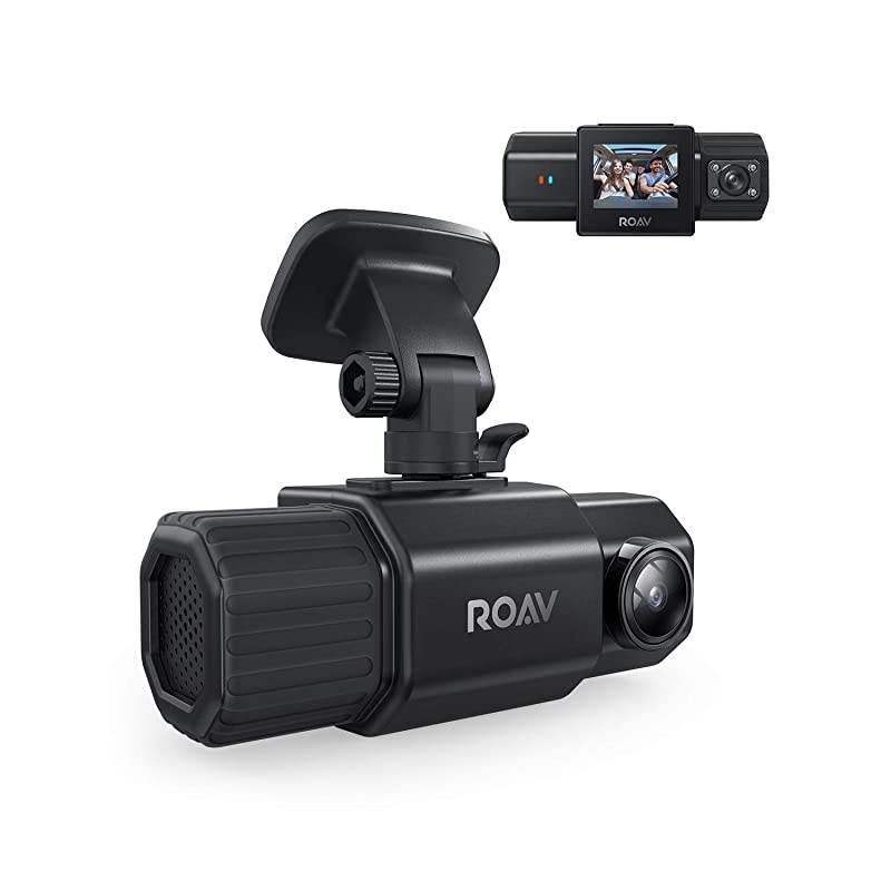 Anker  Dual Dash Cam Duo Dual FHD 1080p Dash Cam for Uber Front amp Interior Wide Angle Car Cameras Dual Sony Sensors IR Night Vision GPS GSensor LoopRecording amp Parking Mode No WiFi