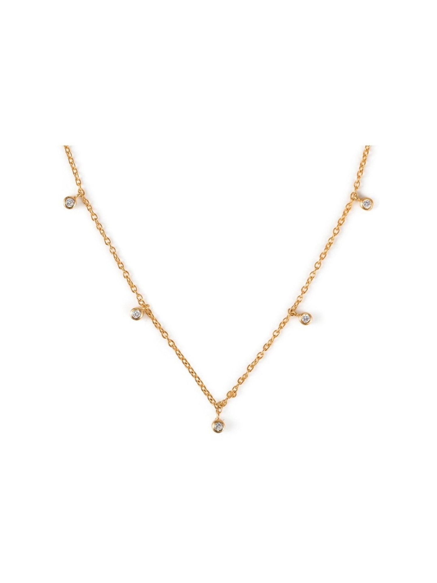 Palmonas Golden Charming Vermeil Necklace for Women