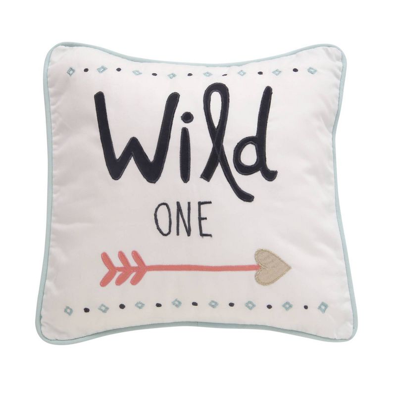 Little Love by NoJo Goat Throw Pillow