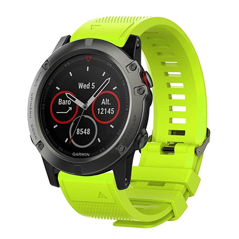 Replacement Wristbands for Garmin Fenix 5/Fenix 5 Plus/Forerunner 935/Approach S60/Quatix 5