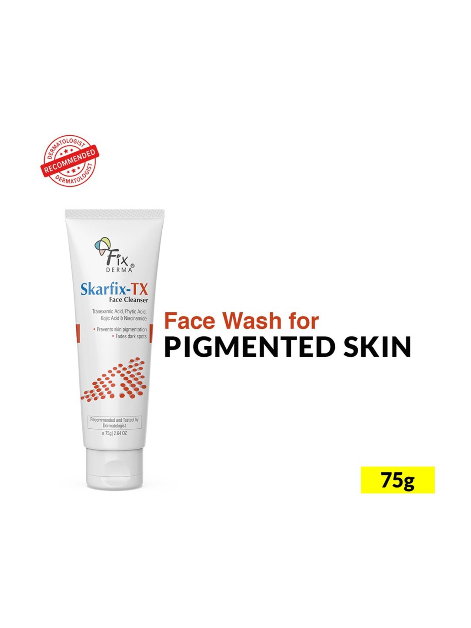 Fixderma Skarfix-TX Face Cleanser - 75 gm