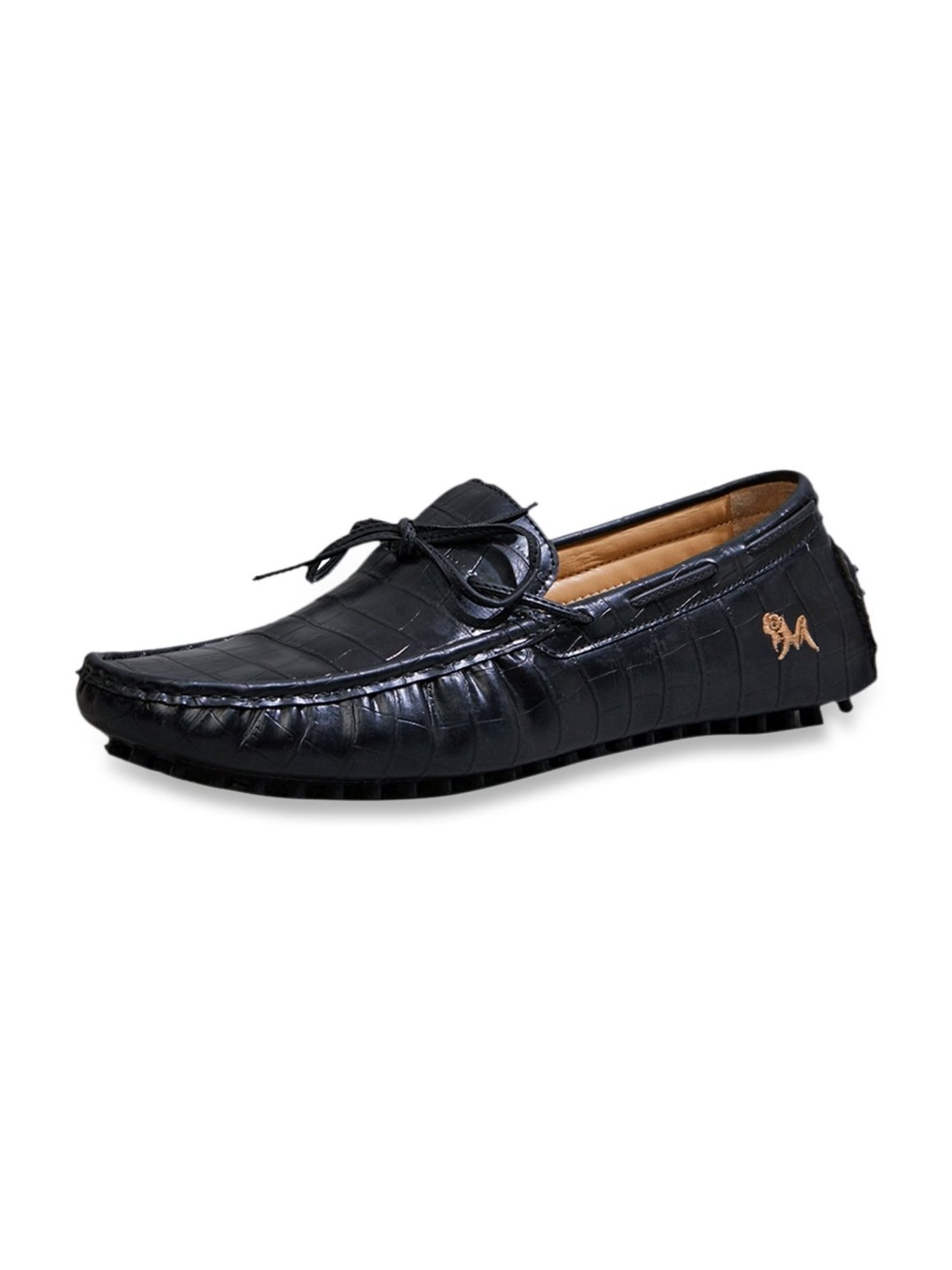 Neemans Men's The Charmers Black Boat Shoes