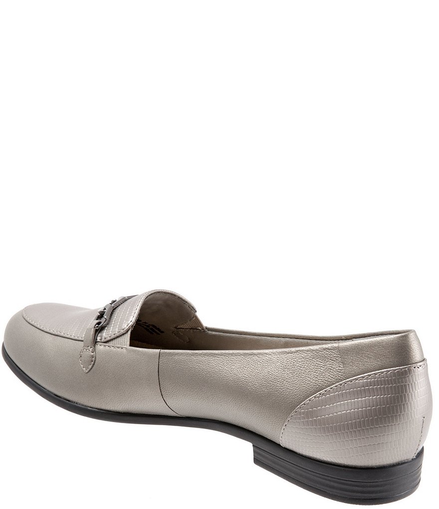 Trotters Anastasia Lizard Print Loafers