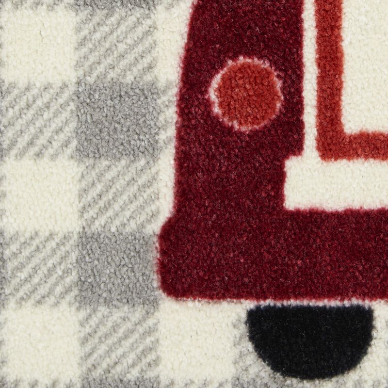 2'x3' Rectangle Floor Mat Gray - Nourison