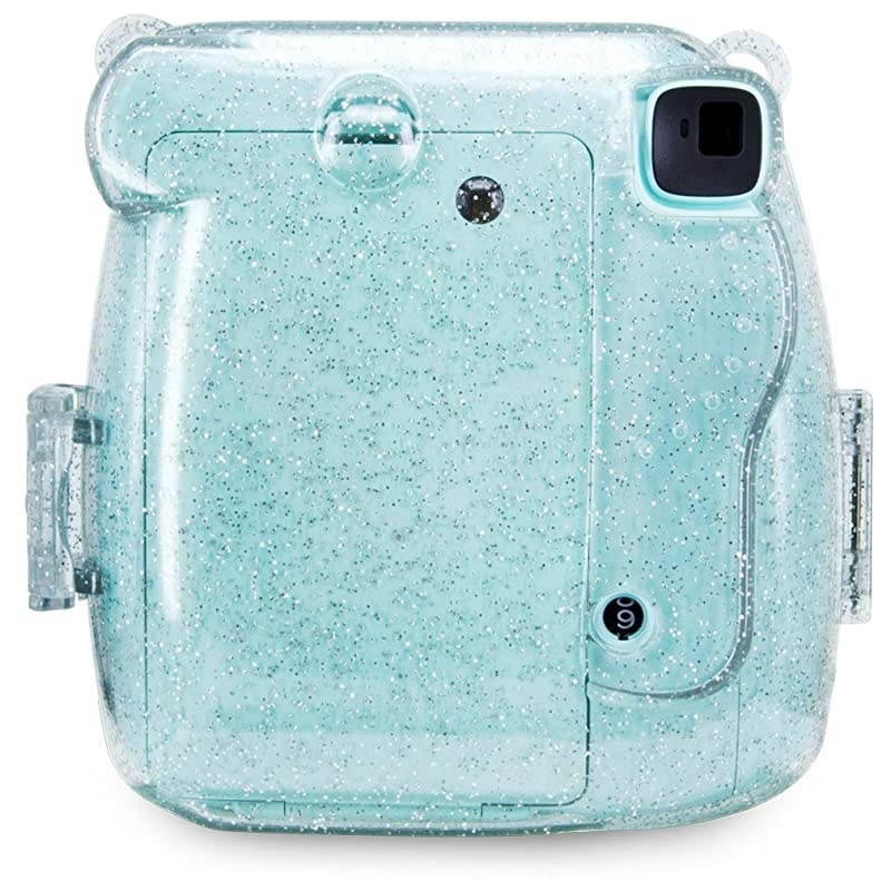Protective Clear Case Compatible with Instax Mini 9Mini 8Mini 8+ Instant Camera Crystal