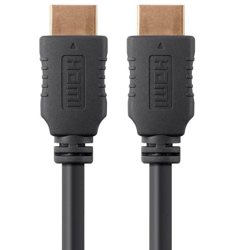 C2G 35ft 4K HDMI Cable with Gripping Connectors - Plenum Rated - 40 ft HDMI A/V Cable for Audio/Video Device