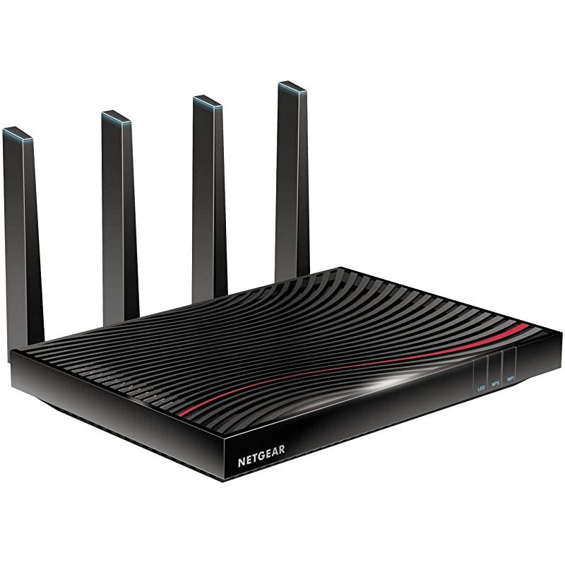 Nighthawk Cable Modem WiFi Router Combo (C7800) - Compatible with Cable Providers Including Xfinity by Comcast, Cox, Spectrum | Cable Plans Up to 2 Gigabits | AC3200 WiFi Speed | DOCSIS 3.1