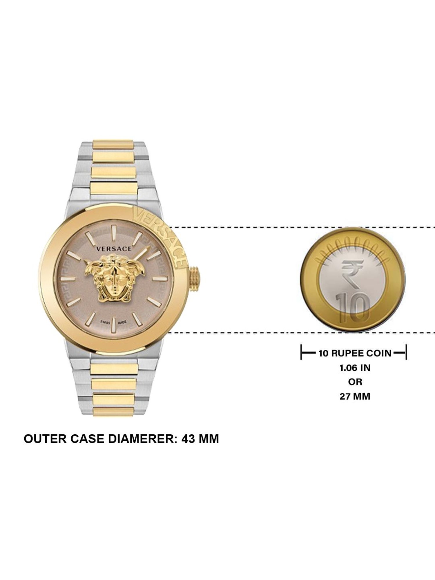 Versace VE7E00423 Analog Watch for Men