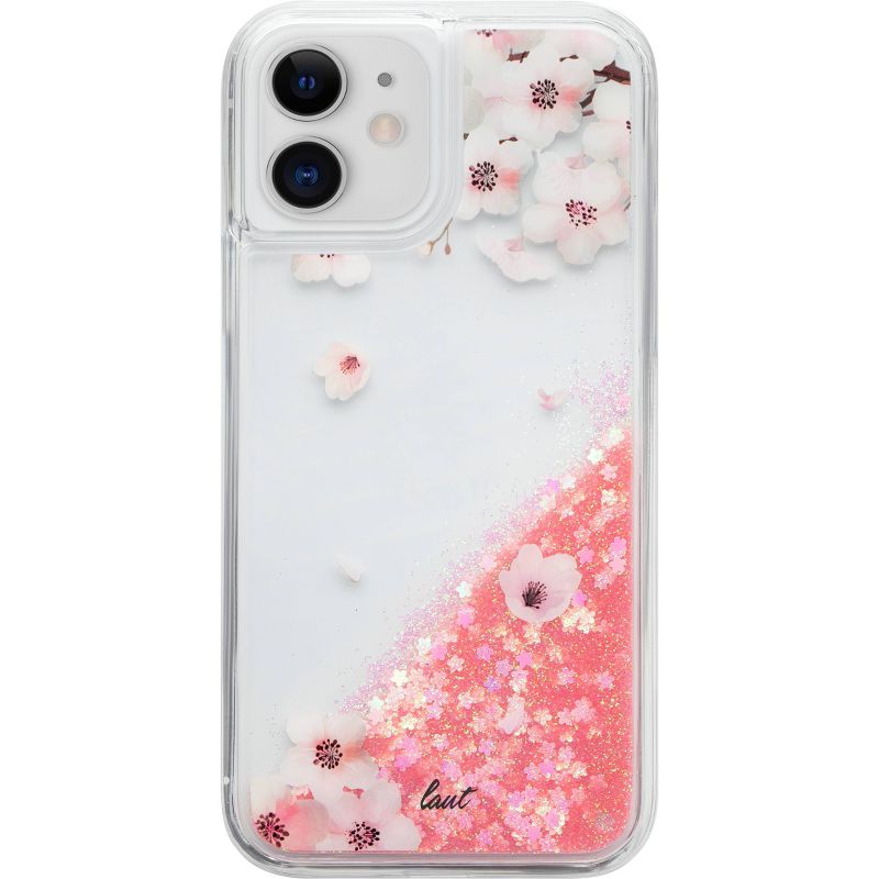 LAUT Apple iPhone 12 Mini Liquid Glitter Phone Case - Sakura