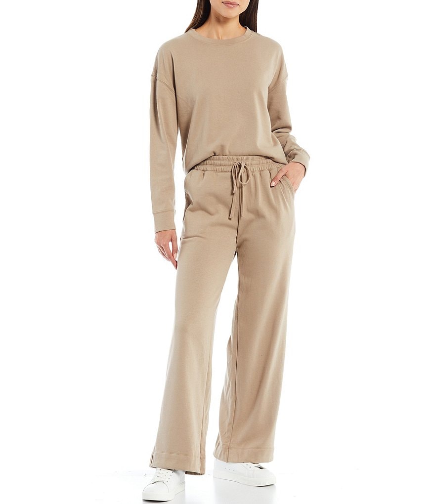 Eva Varro Animal Print Knit jersey Slim Leg Pants