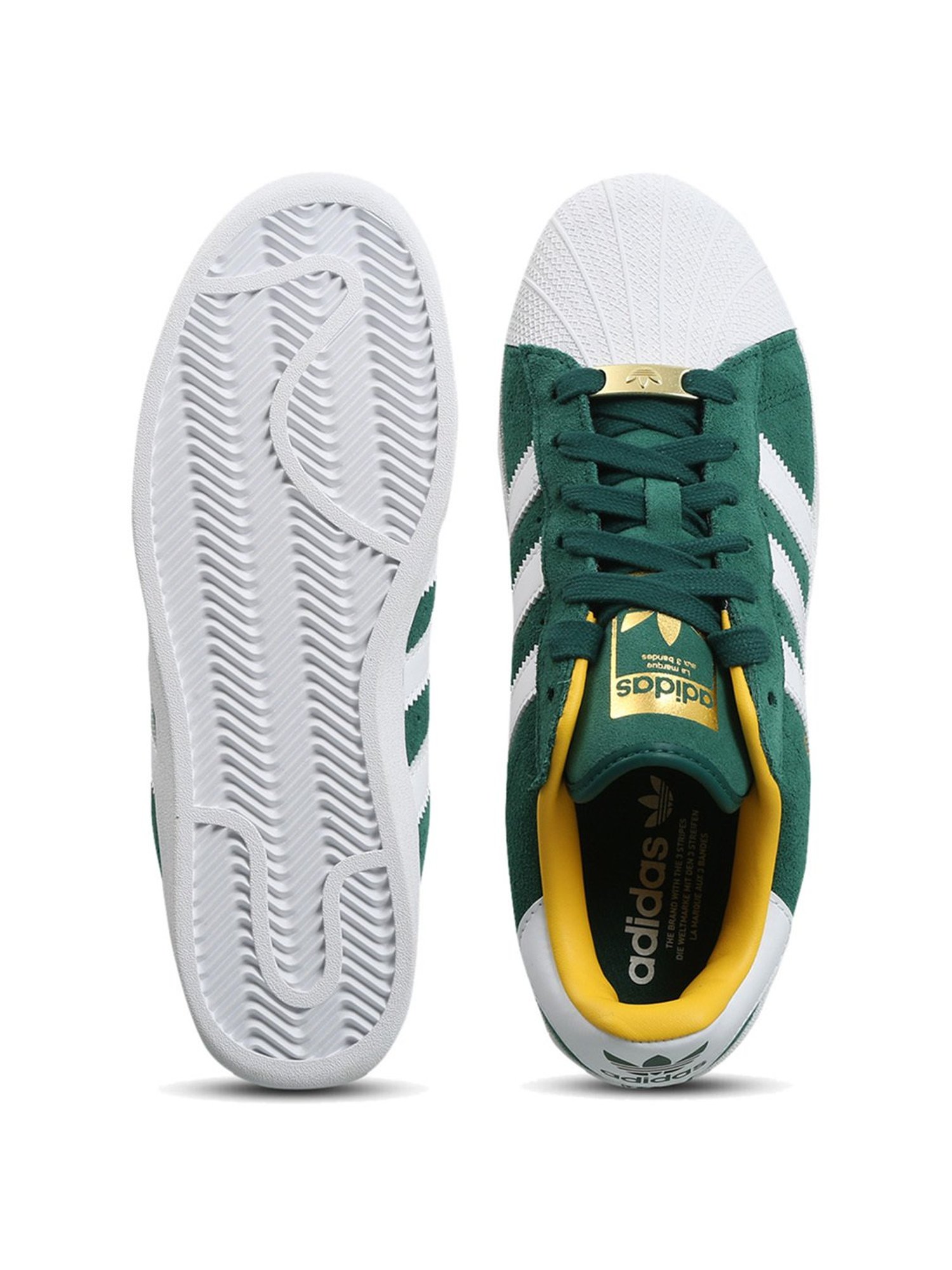 Adidas Originals Men's SUPERSTAR XLG Green Casual Sneakers