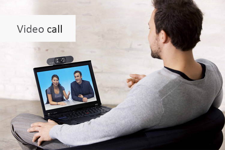 H800 1080P USB 2.0 HD Webcam Web Camera with Built-in HD Microphone 1920 x 1080p USB Web Cam Widescreen Video For Computer