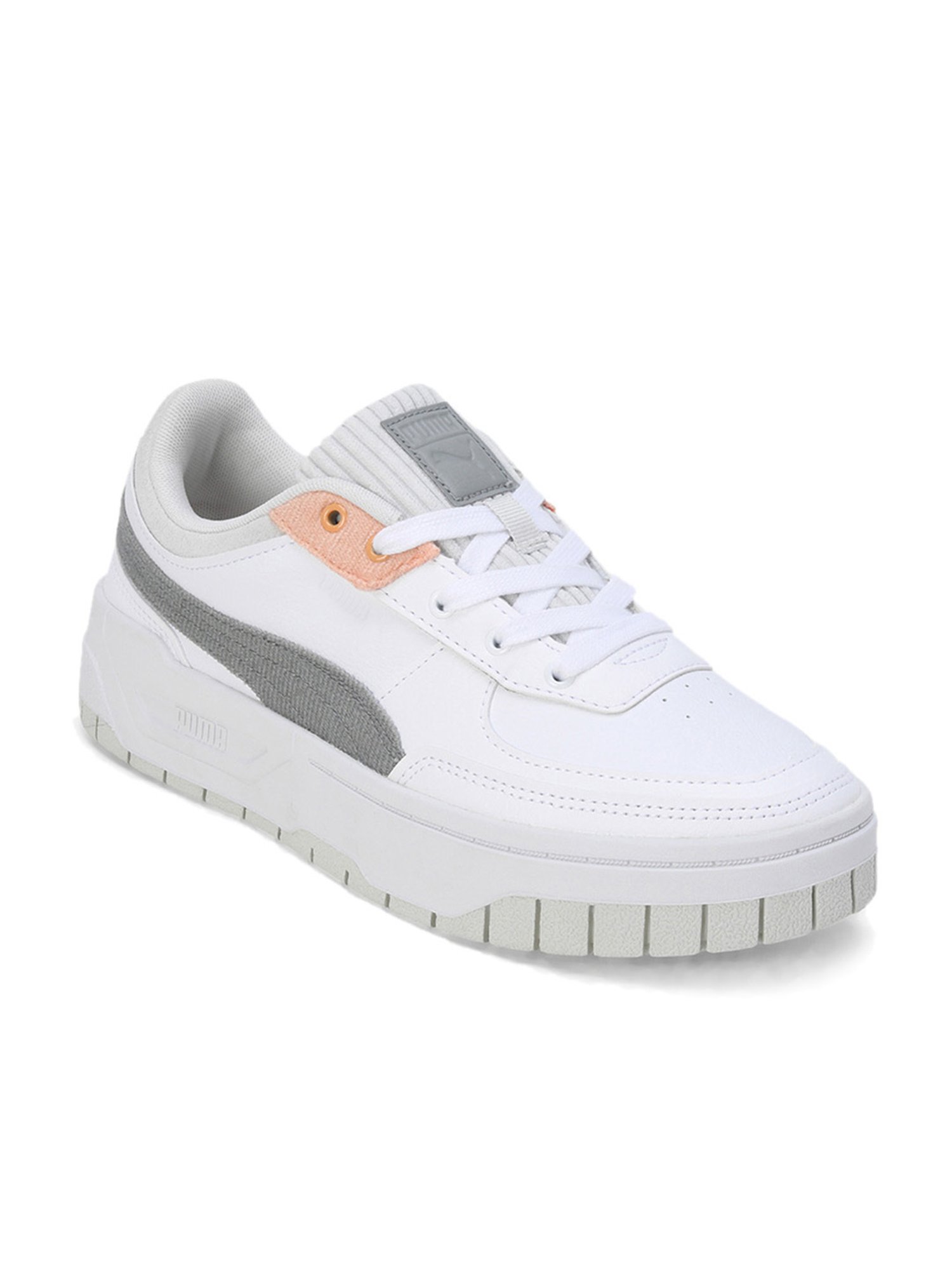 Puma Women's Cali Dream Corduroy Chic White Sneakers