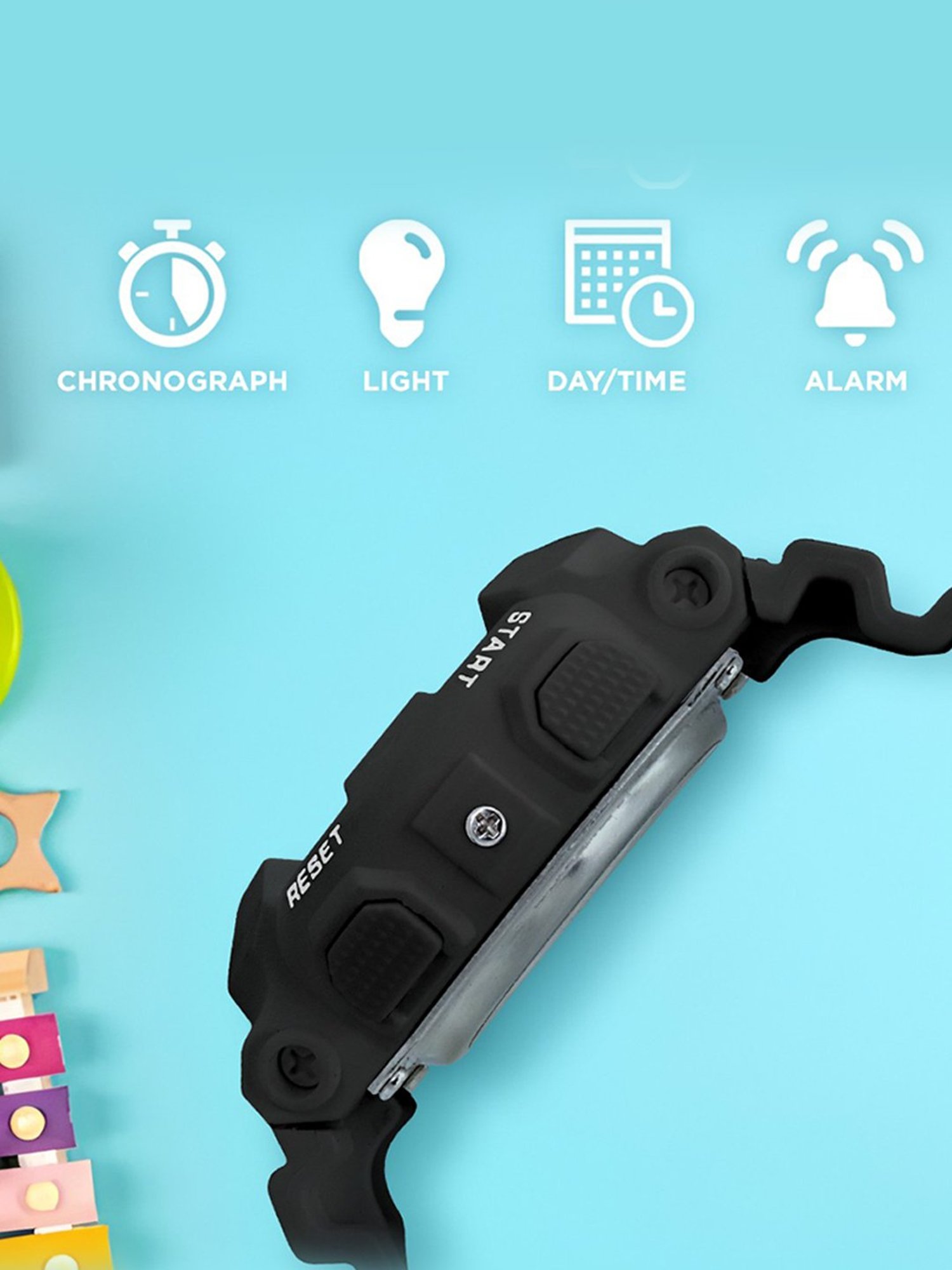 Zoop NS16017PP01 Unisex Digital Watch