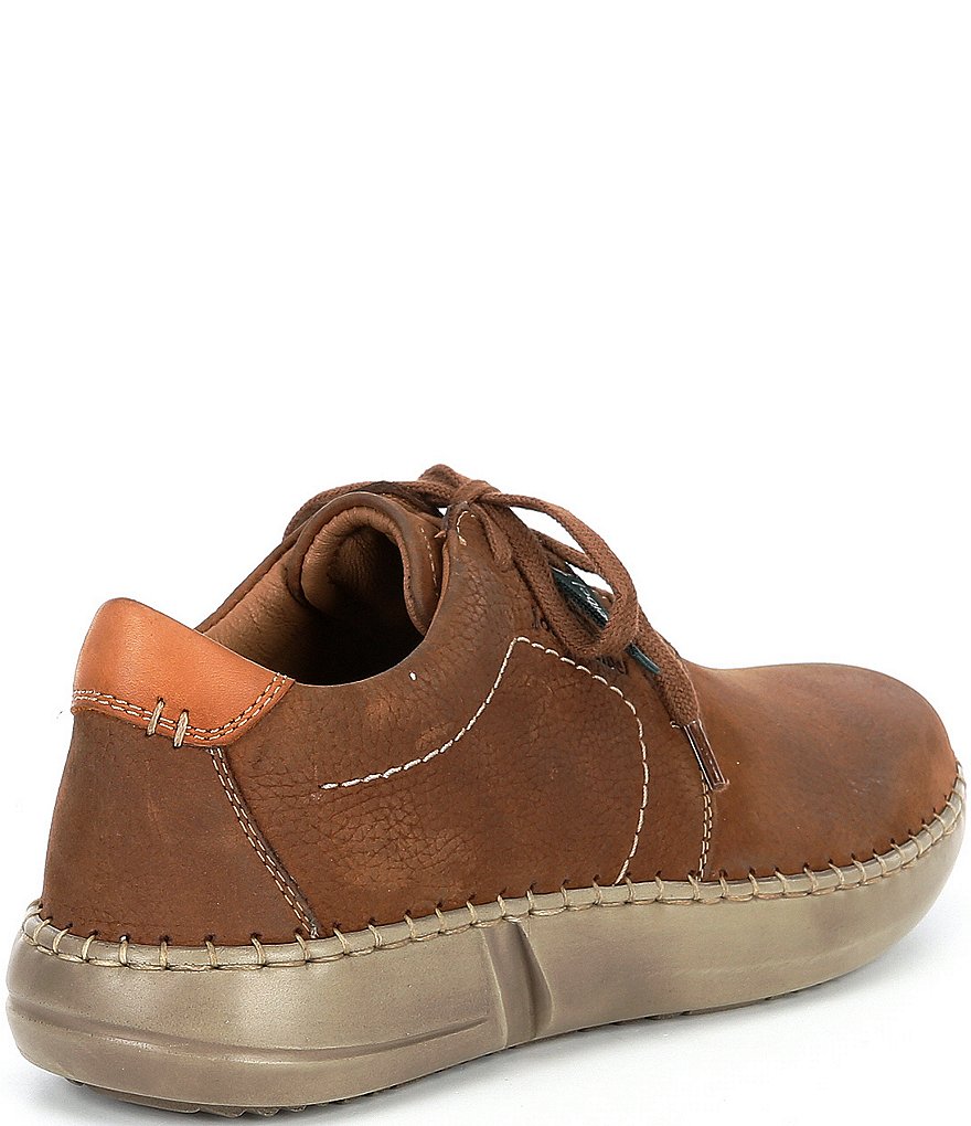 Josef Seibel Men's Louis 01 Leather Lace-Up Oxfords