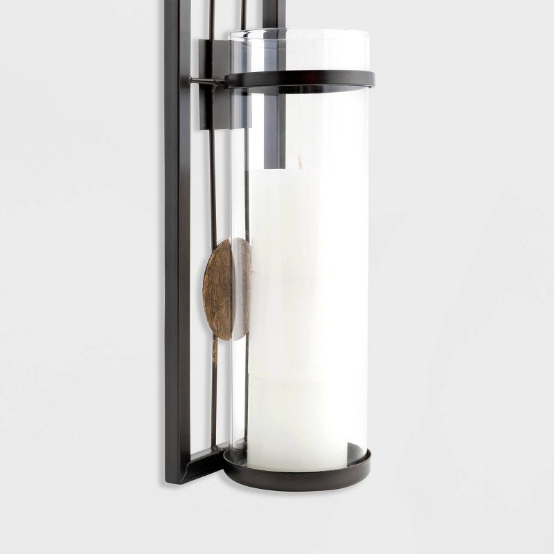 2pc Contemporary Wall Sconces Set - Danya B.