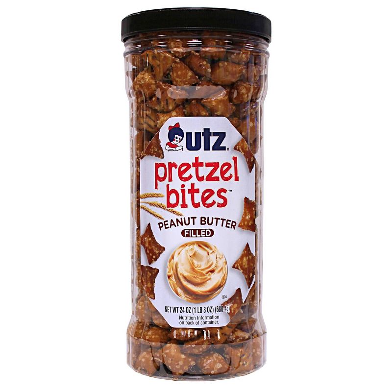 Utz Peanut Butter Filled Pretzel Bites - 24oz