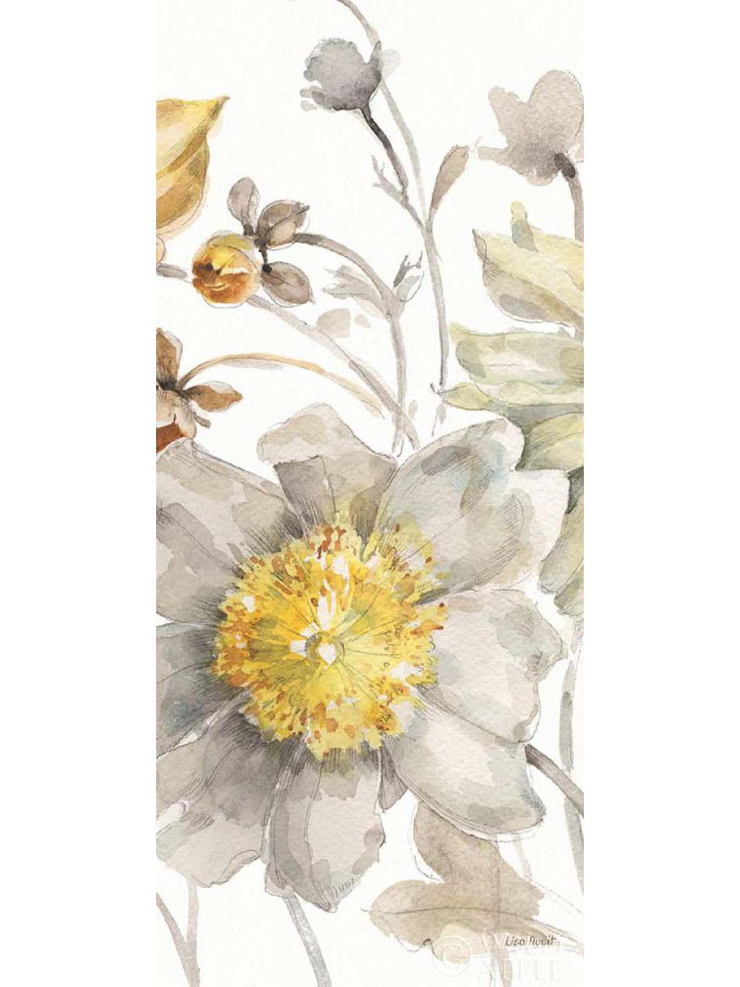 18"x24" 83 Oranges Juicy Surprise Unframed Wall Poster Print Blue - Deny Designs