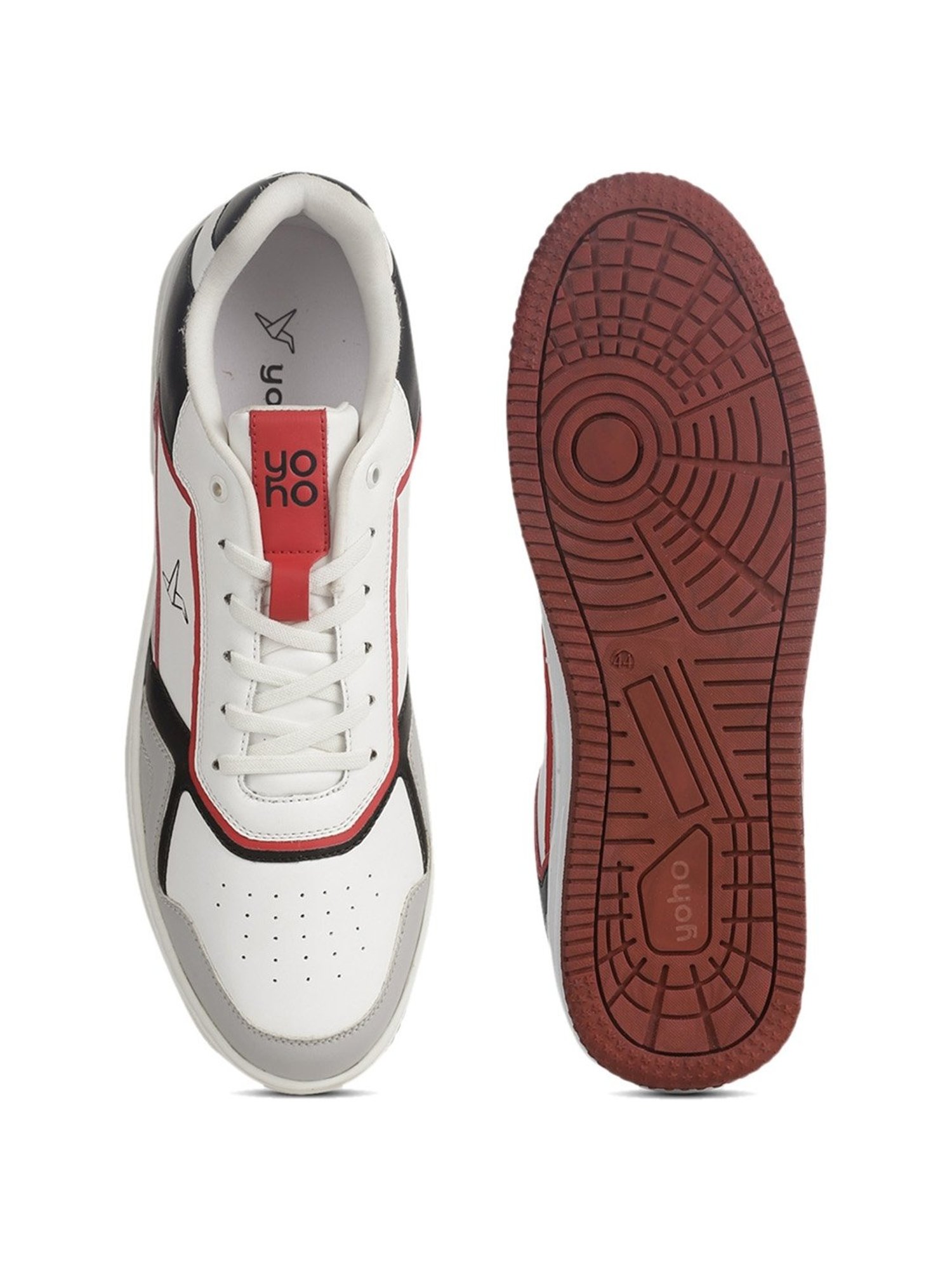 Yoho Men's Multicolor Casual Sneakers