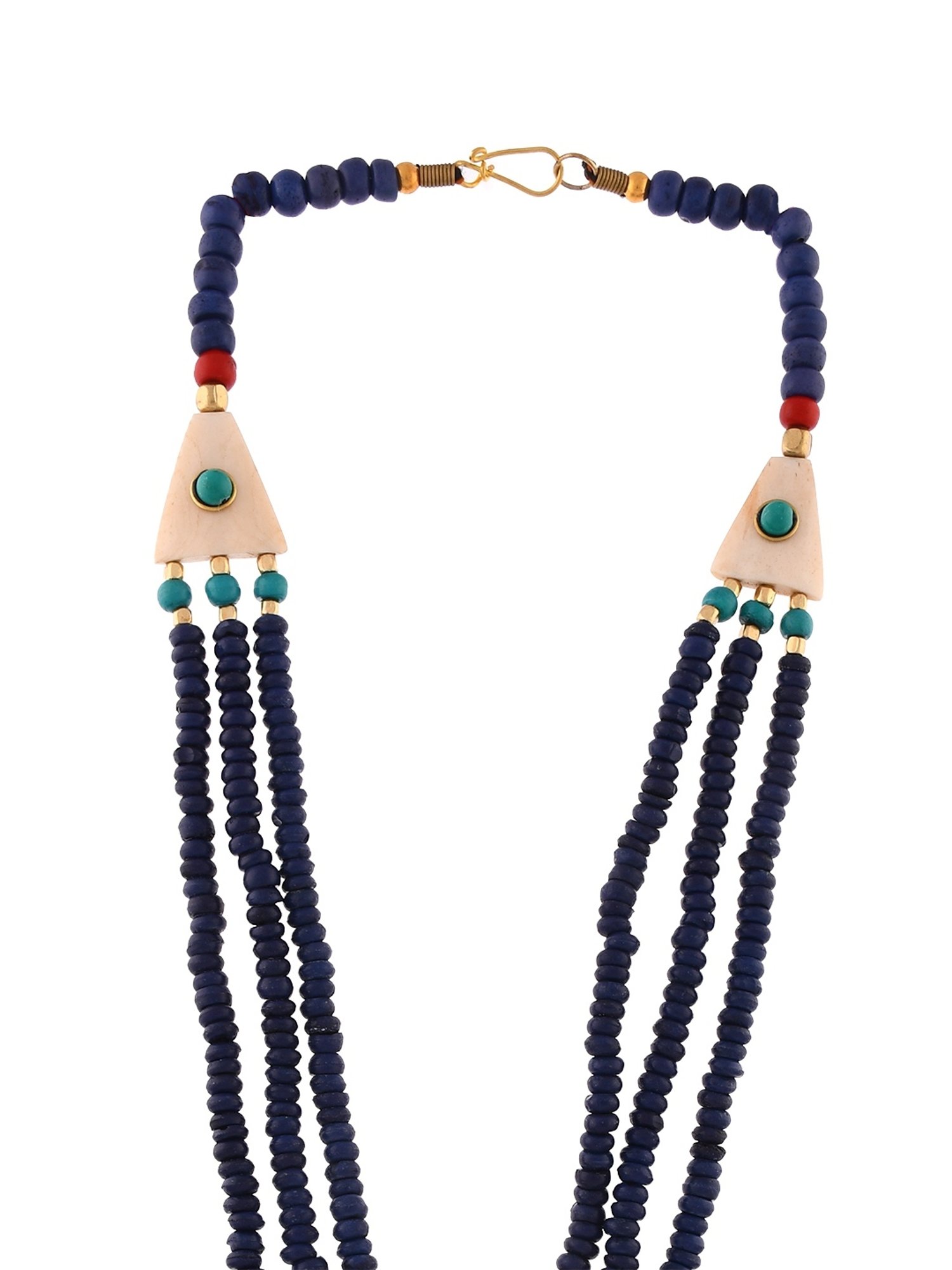 Imli Street Multicolour Long Beaded Handcrafted Necklace