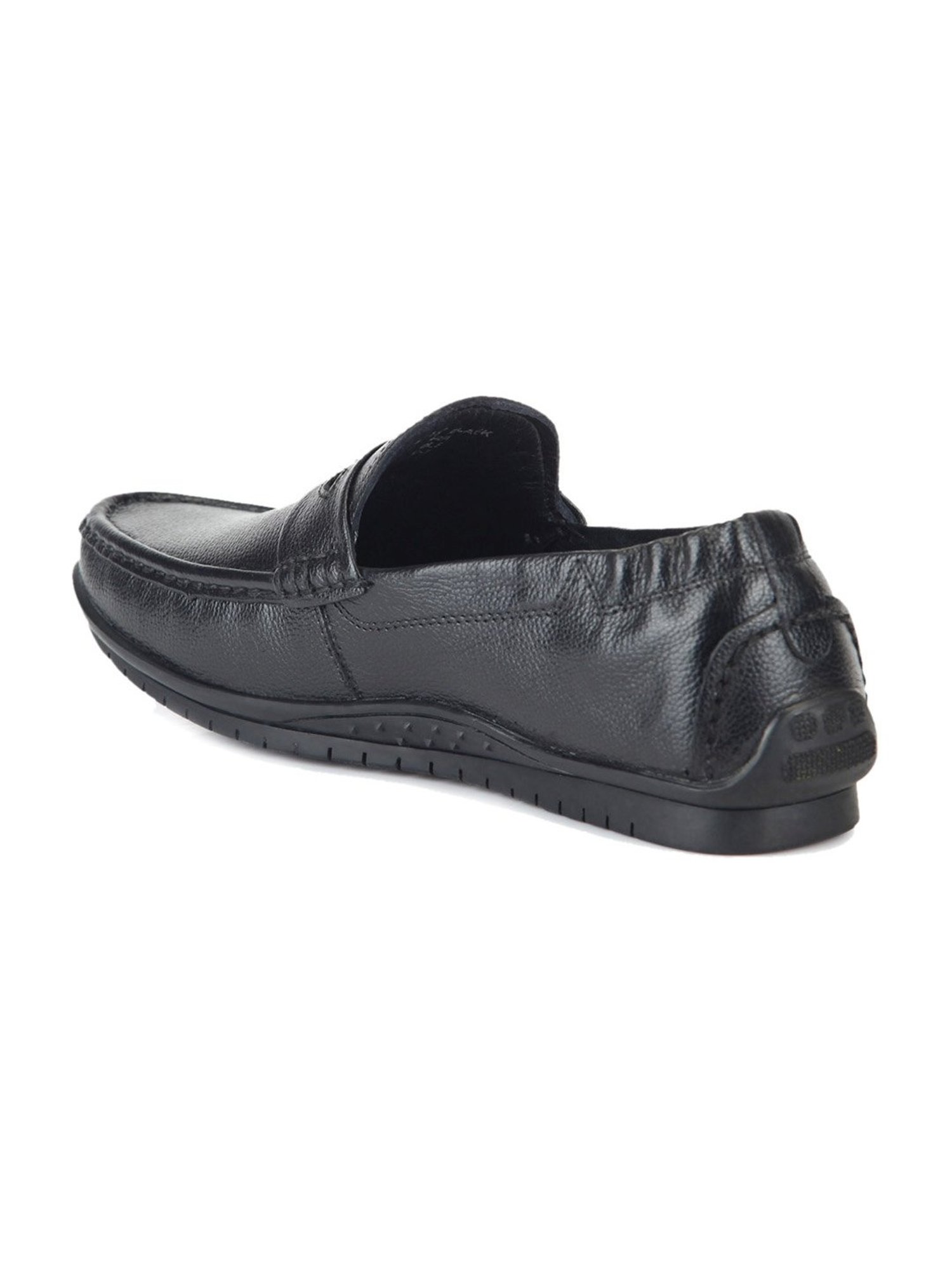 ID Men's Black Casual Loafers