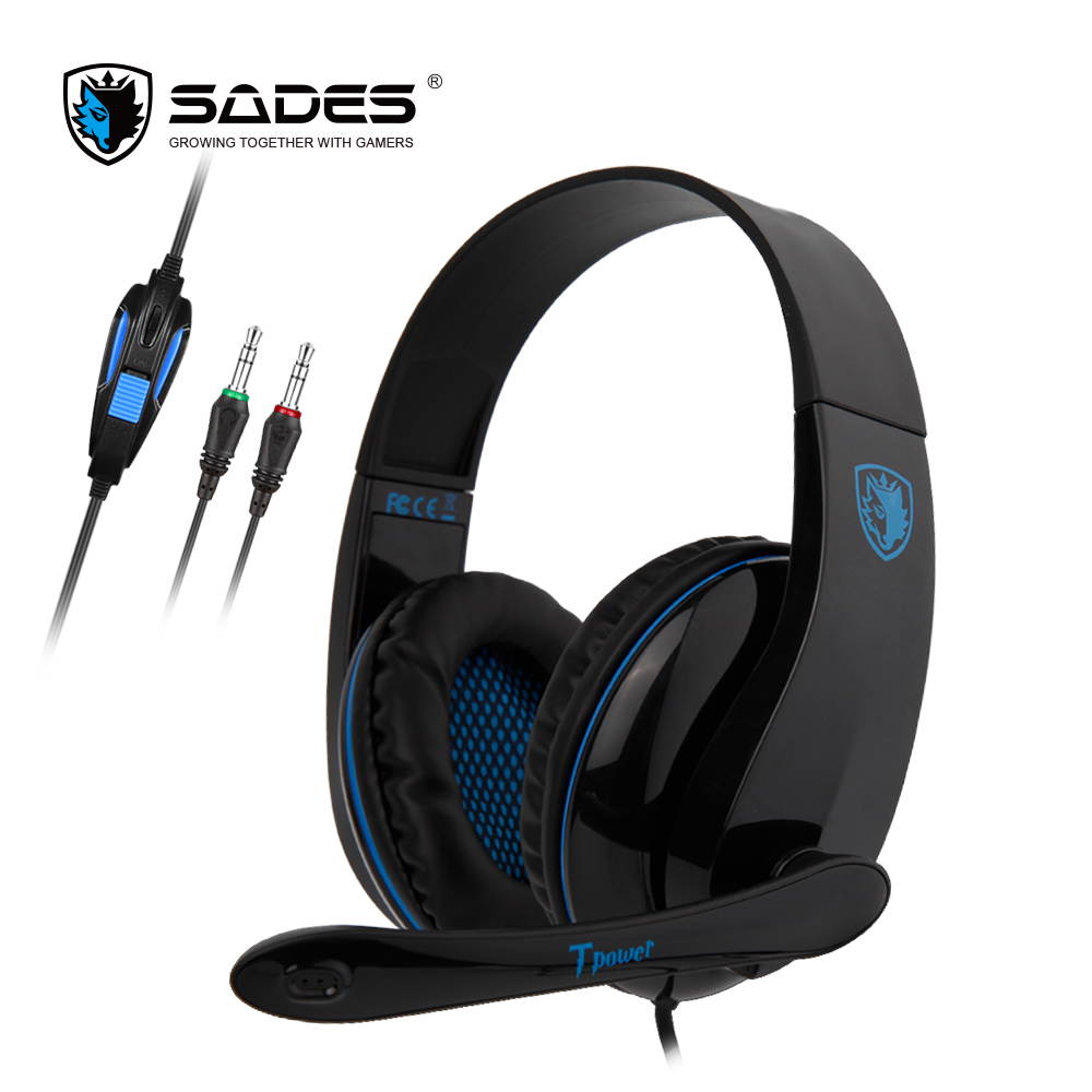 SADES TPower 3.5mm Gaming Headset Stereo Sound Super Lightweight For PC