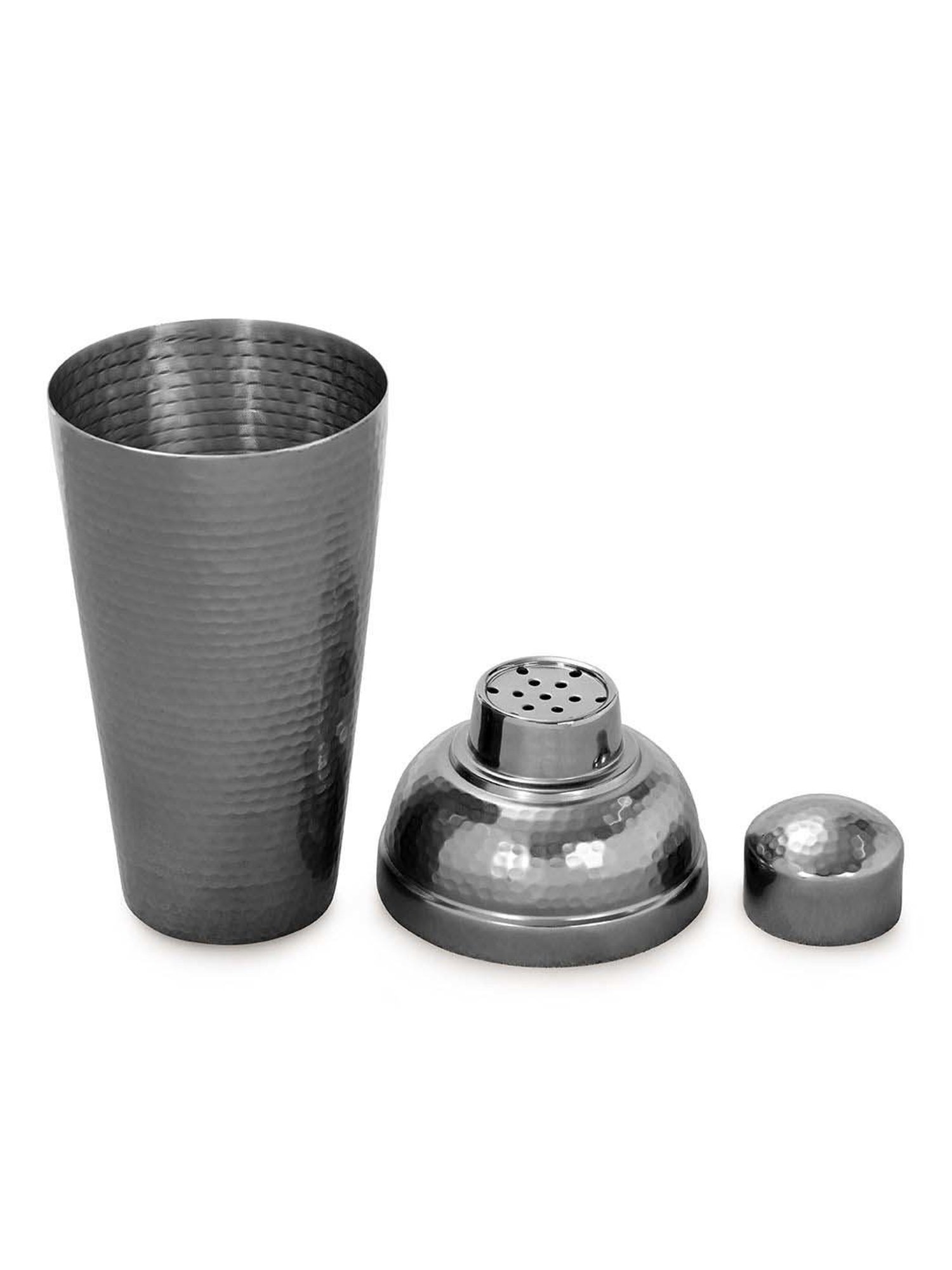 FnS White Stainless Steel 5-Piece Bar Set