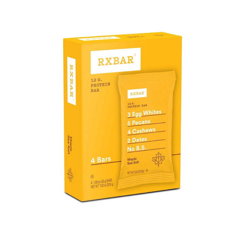 RXBAR Maple Sea Salt Protein Bars - 4ct