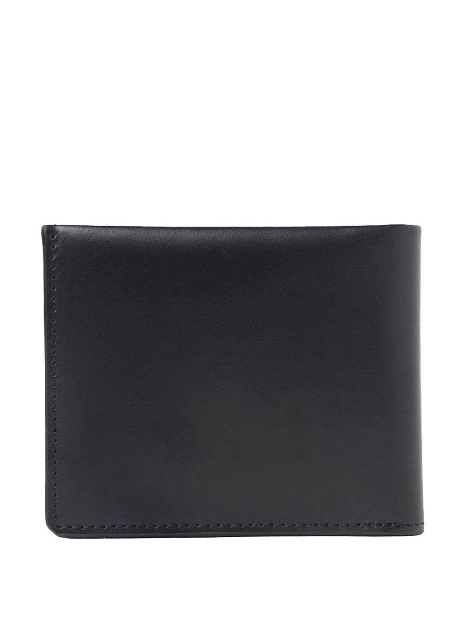 CALVIN KLEIN Black RFID Leather Bi-Fold Wallet