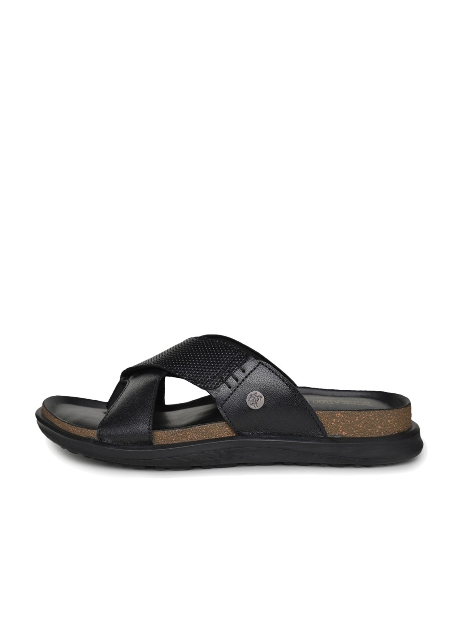 Buckaroo Men's FEEST Black Thong Sandals
