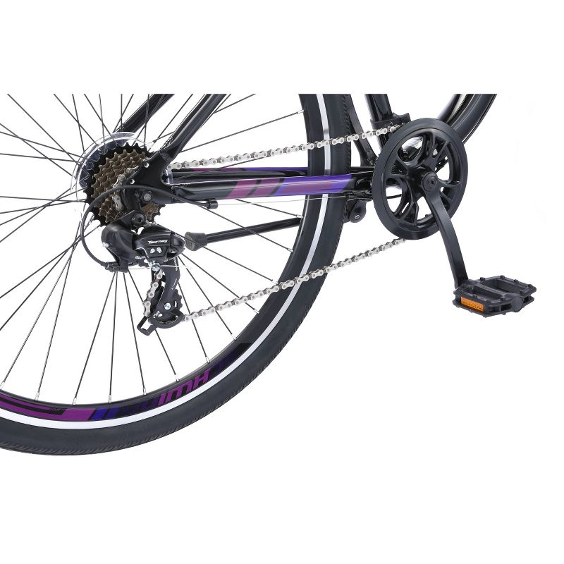 Schwinn Women's Adamson 700c/28" Hybrid Bicycle - Black