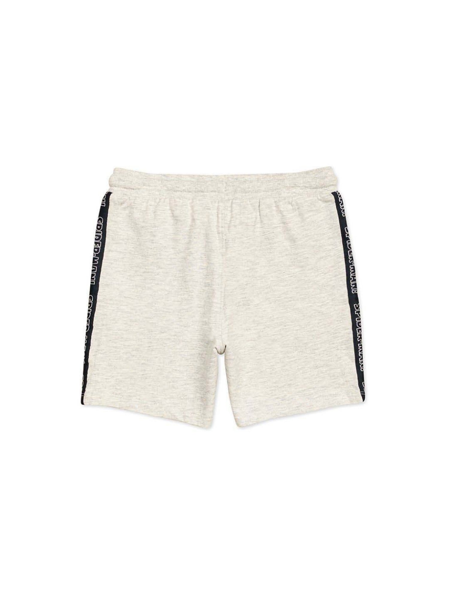 H by Hamleys Boys Grey & Red Printed Shorts