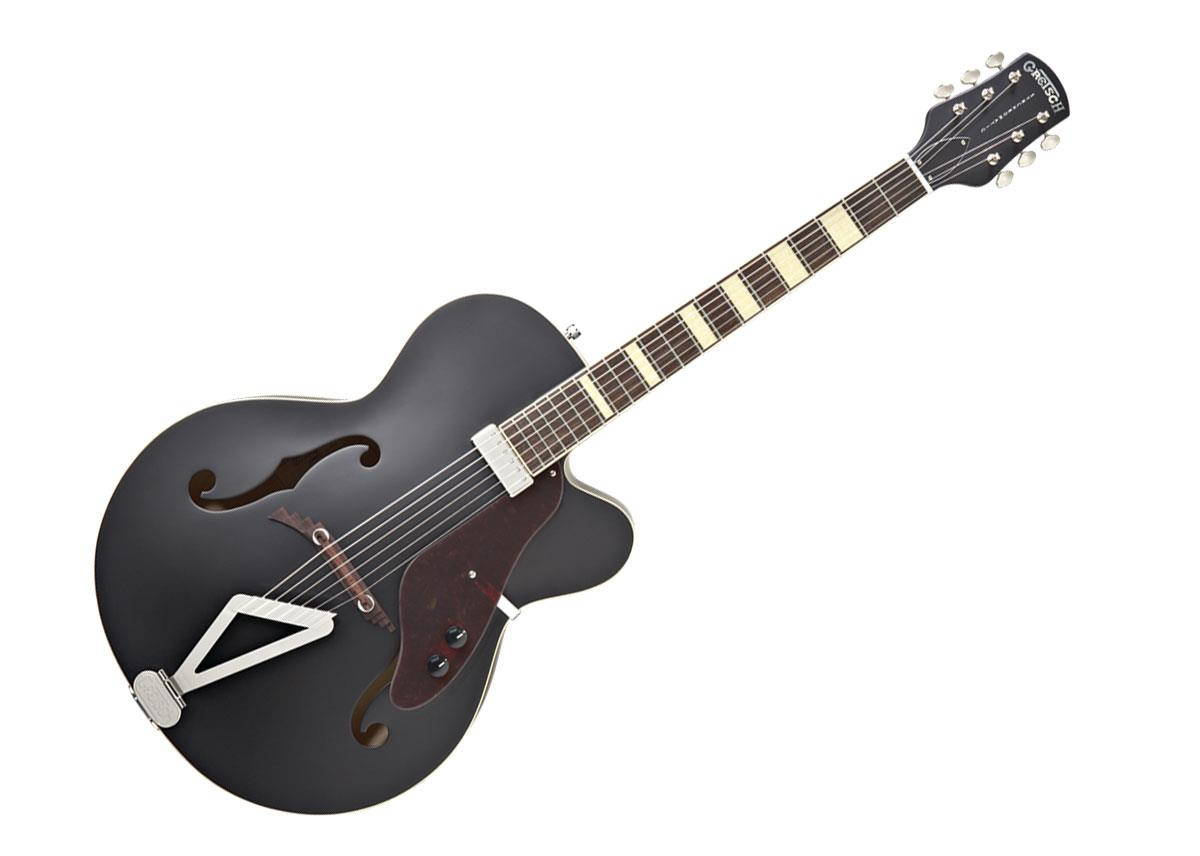 Gretsch G100 Synchromatic Cutaway Hollow Body Electric Guitar (Black)