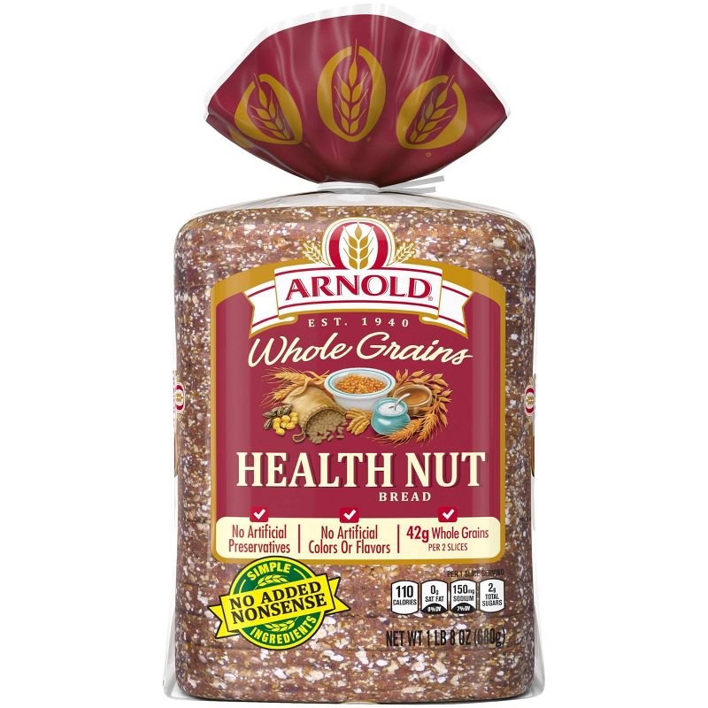 Arnold 100% Health Nut Bread - 24oz