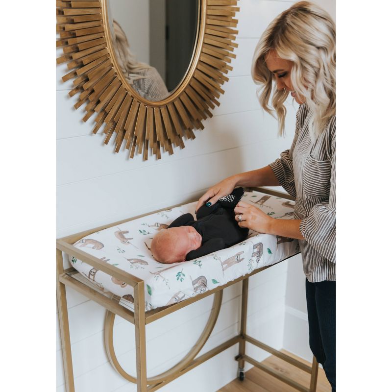 Copper Pearl Premium Diaper Changing Pad Cover - Noah