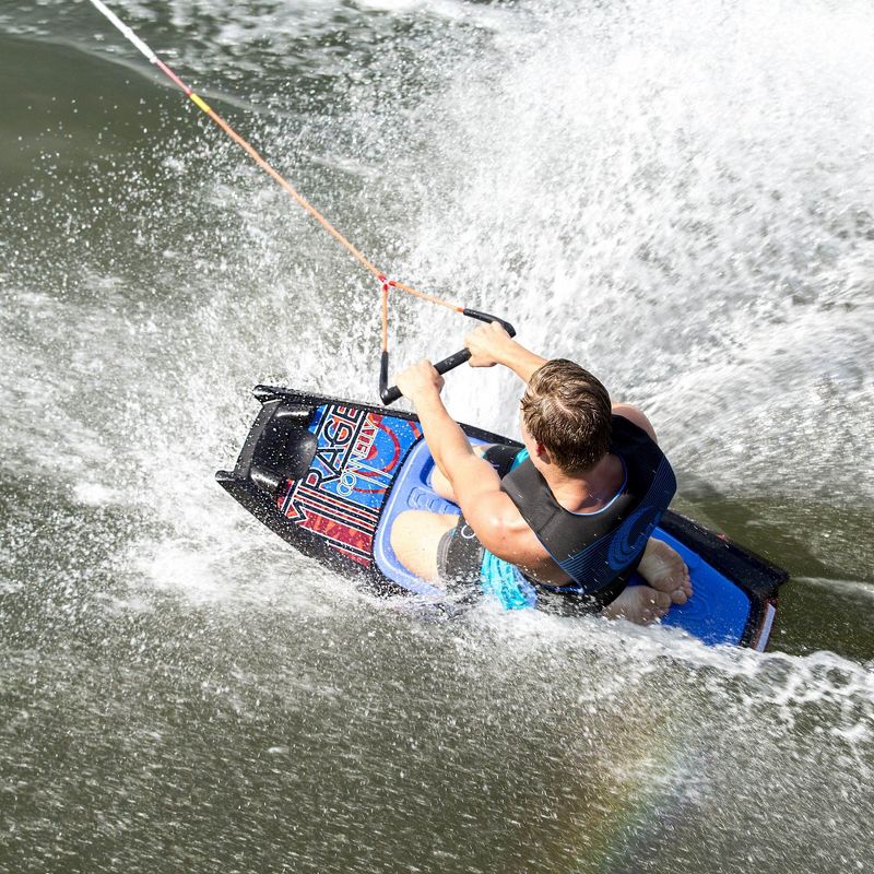 CWB Mirage Heavy Duty Soft Top Water Sports 52" Kneeboard w/ Handle Hook, Blue