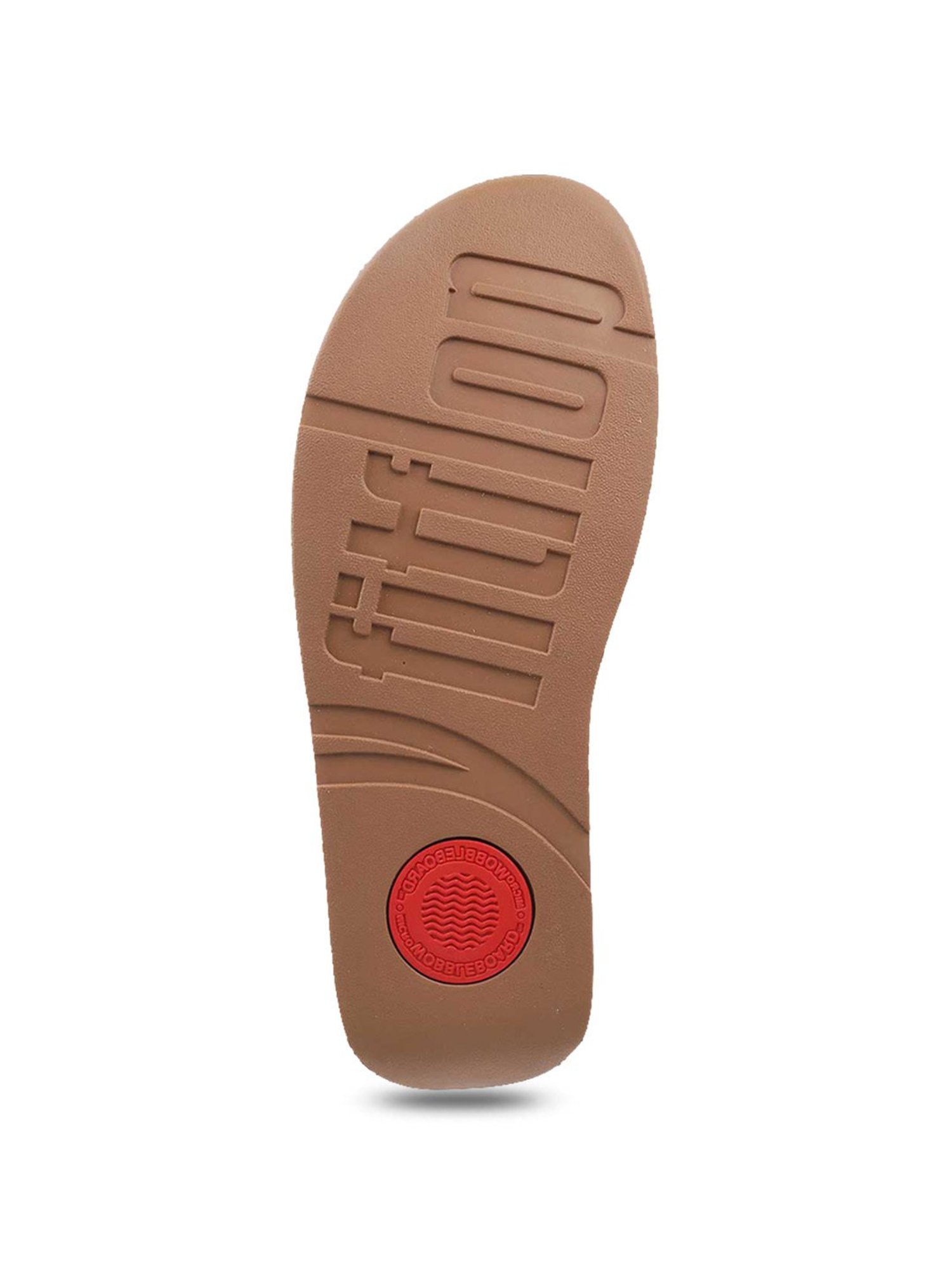 FitFlop Women's White Thong Wedges