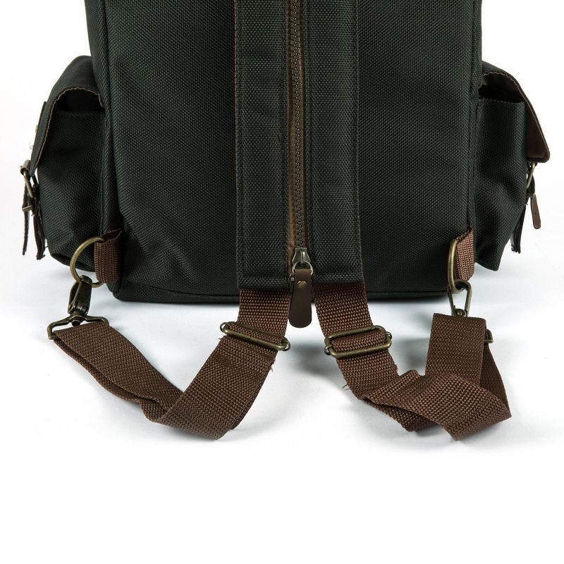 Picnic Time 10qt Wine Aficionado Travel Set Green