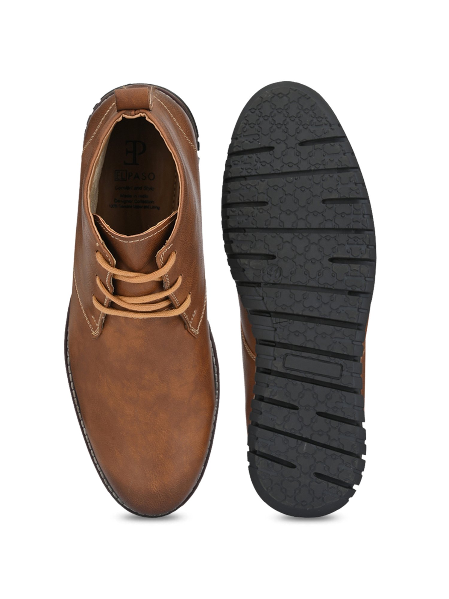 El Paso Tan Chukka Boots