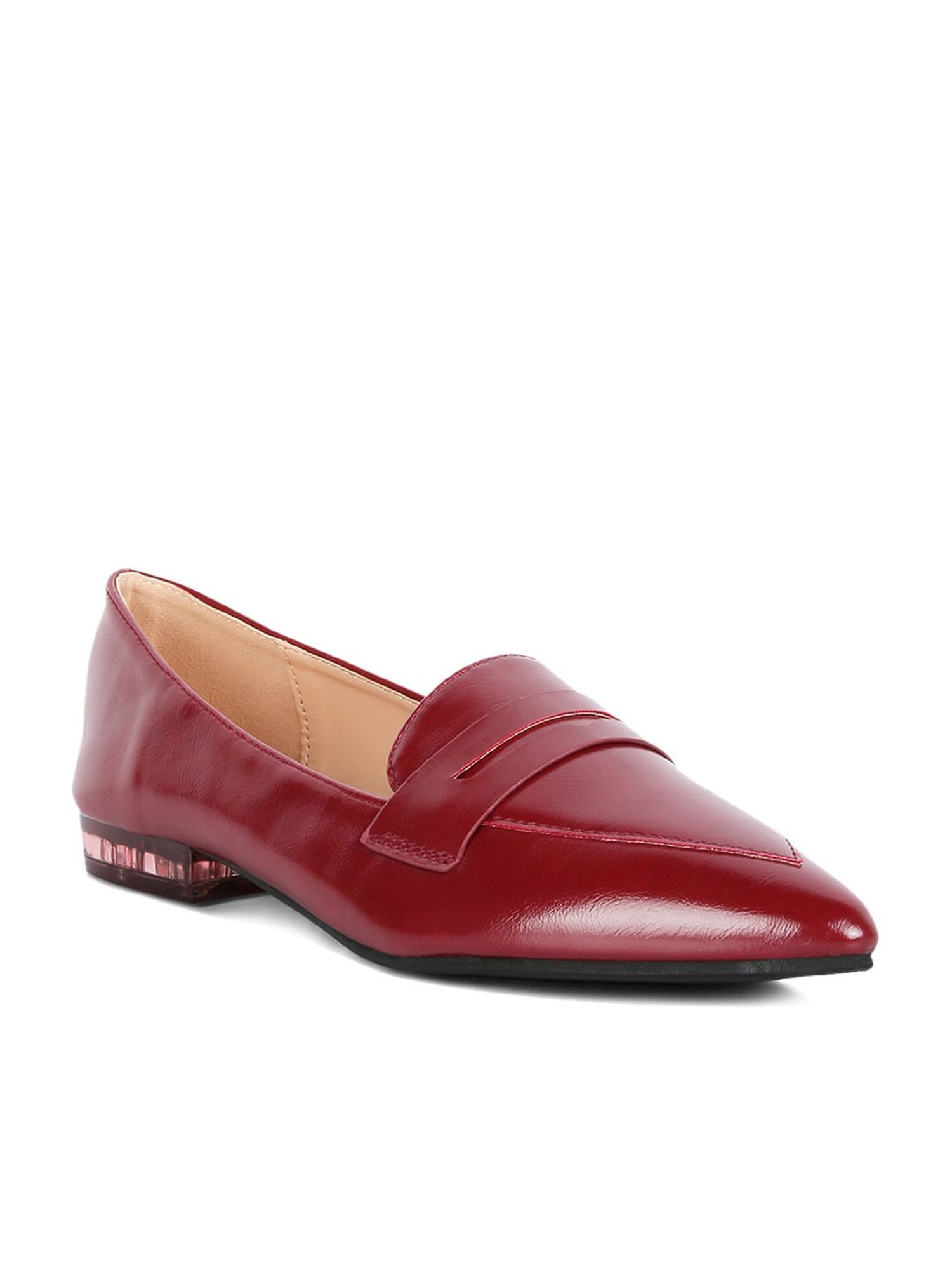 London Rag Women's Red Casual Loafers