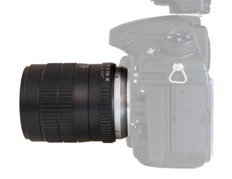 Oshiro 60mm f/2.8 2:1 LD UNC Ultra-Macro Lens for Olympus OM-D E-M1, E-M5, E-M10, PEN E-PL7, E-P5, E-PL5, E-PM2, E-P1, E-P2, E-PL1, E-PL2 and other Micro Four Thirds Digital Cameras (EOS-M43 Adapter)