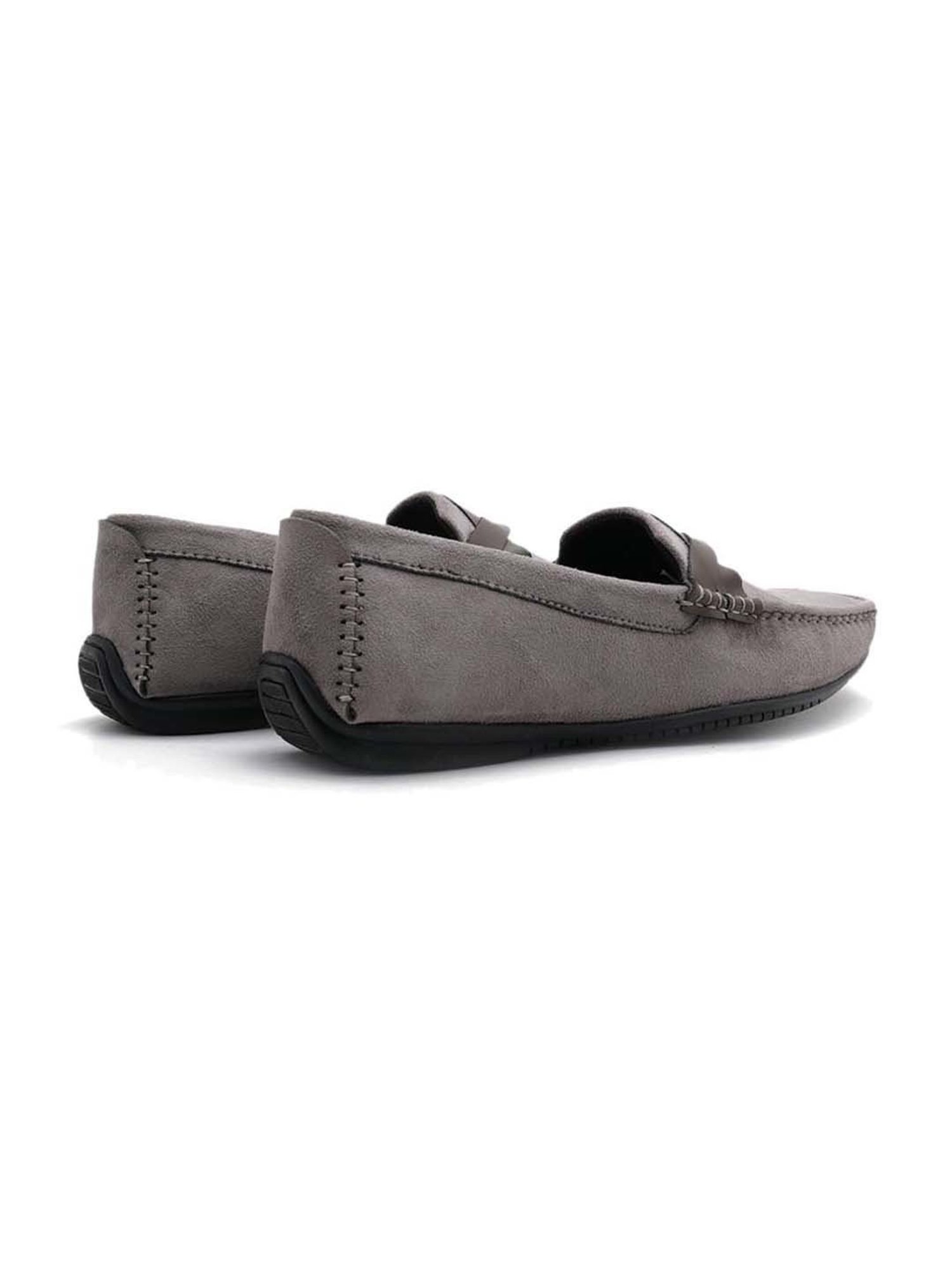 Monkstory Men's STILO Grey Loafers