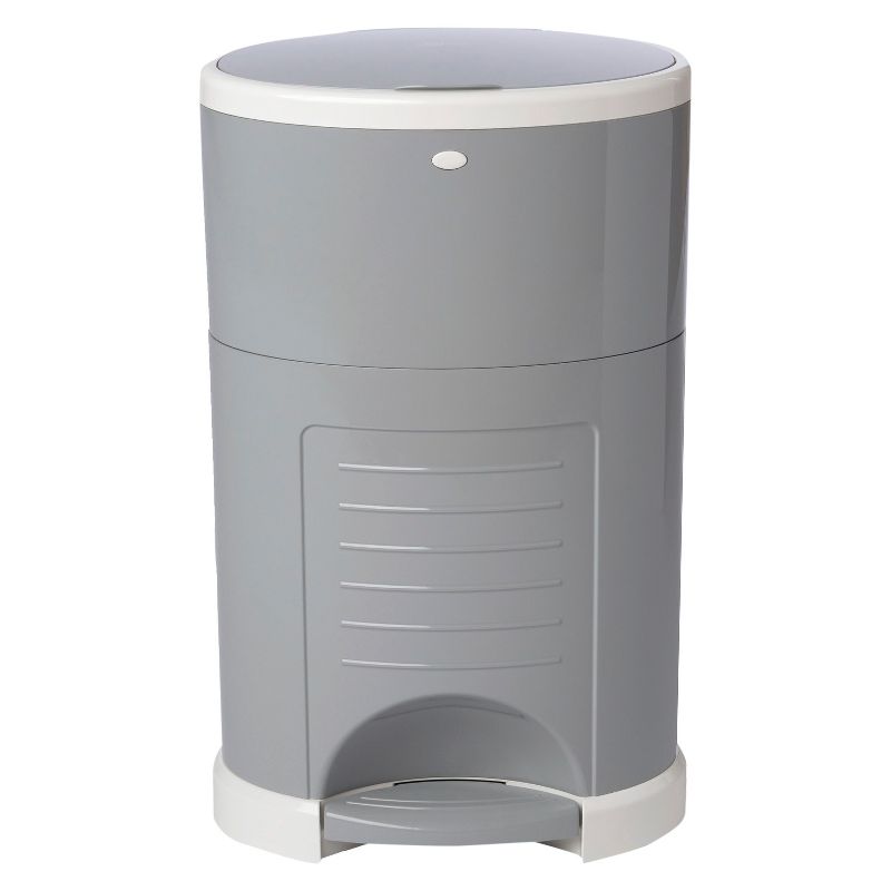 Dekor Plus Hands-Free Diaper Pail - Gray
