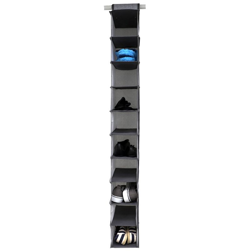 Walter Canvas Letter Tray with Drawer Blue - Bigso Box of Sweden