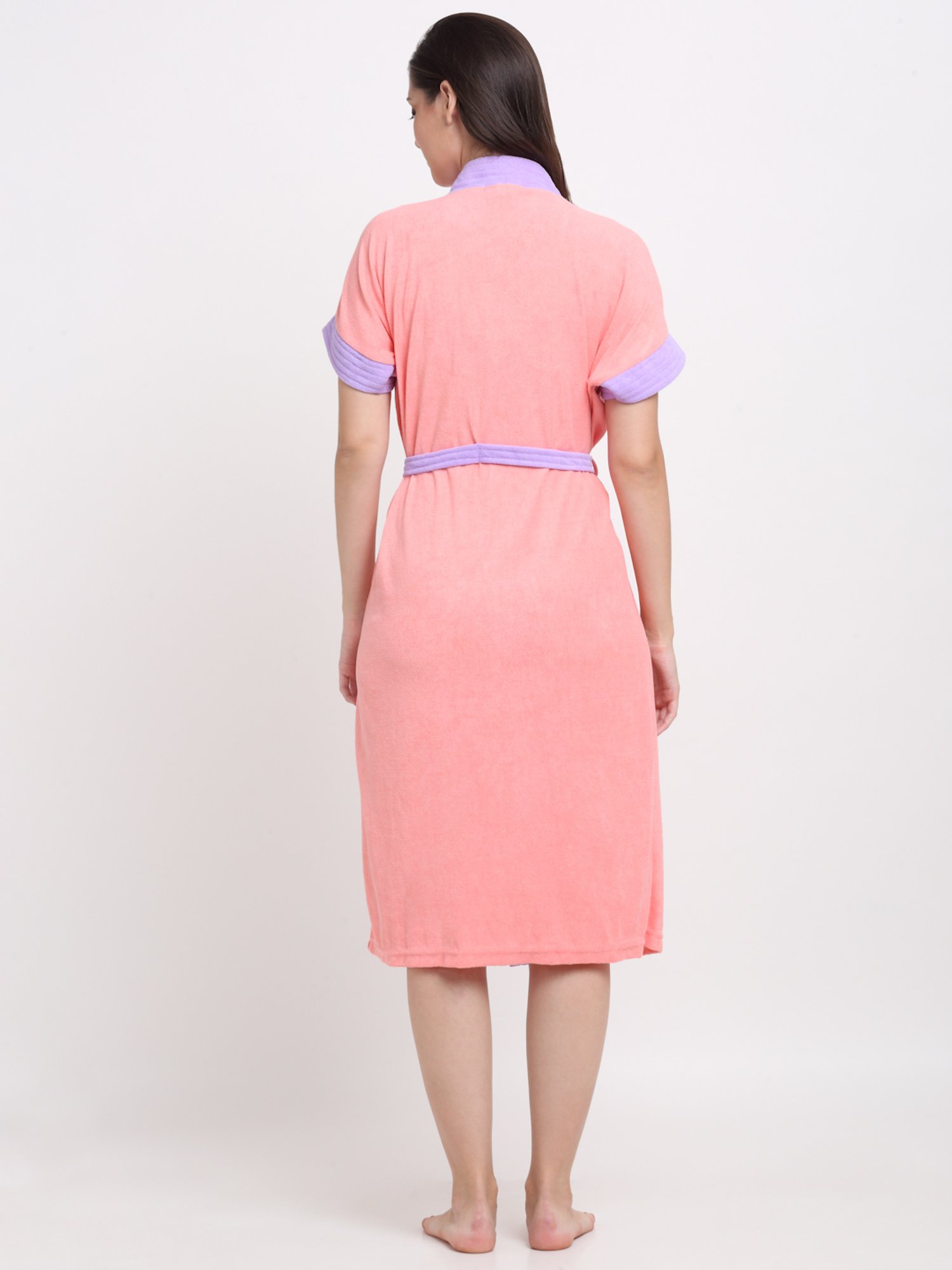 Trident Comfort Living Grey Cotton 380 GSM Bathrobe