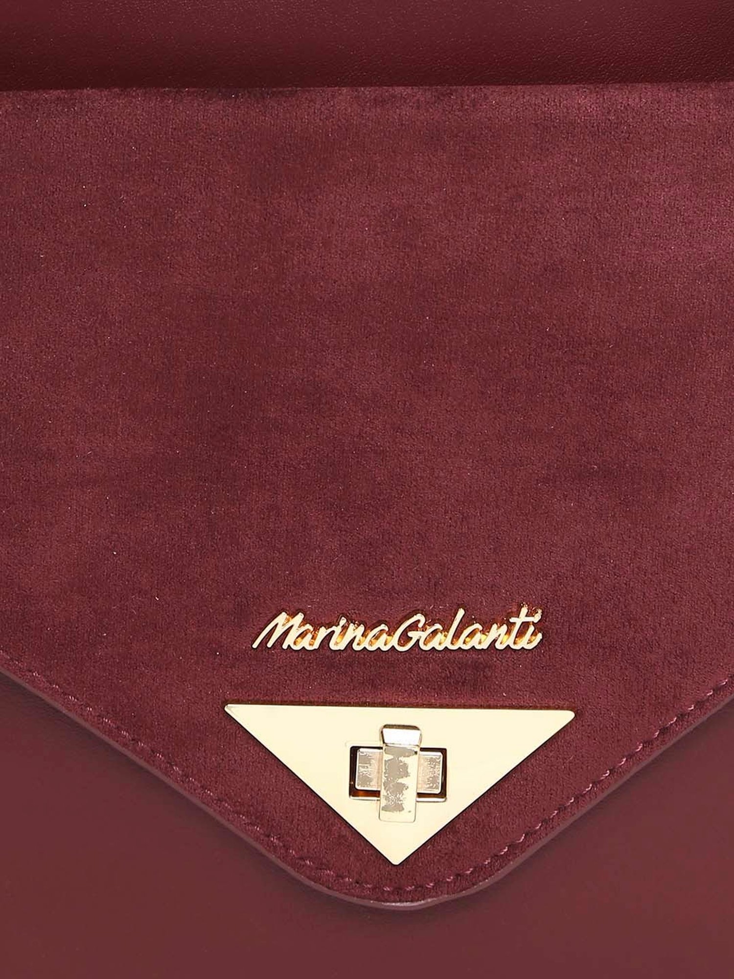 Marina Galanti Maroon Medium Backpack