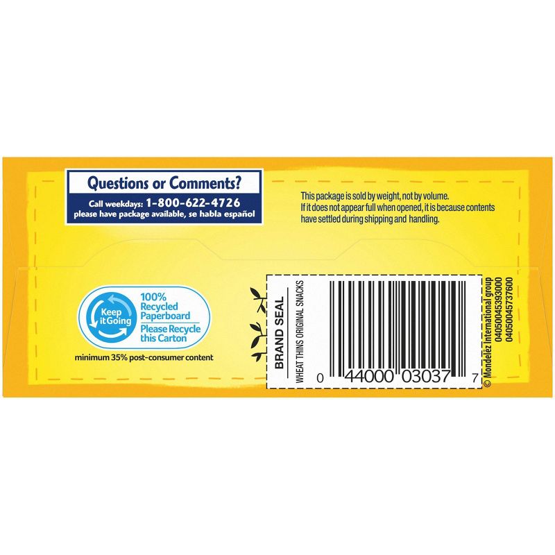 Wheat Thins Original Crackers - 9.1oz