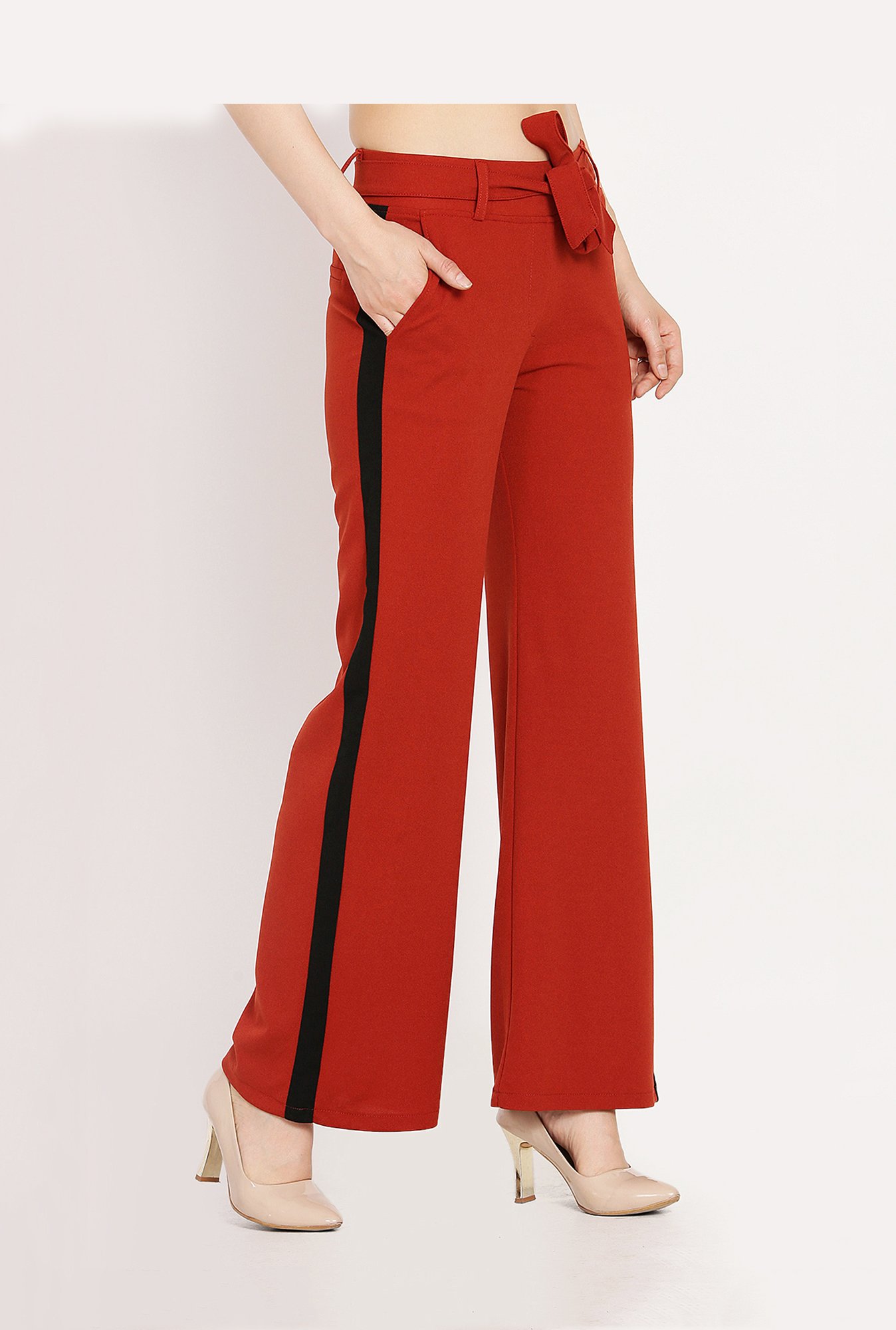 Westwood Rust Cotton Trousers