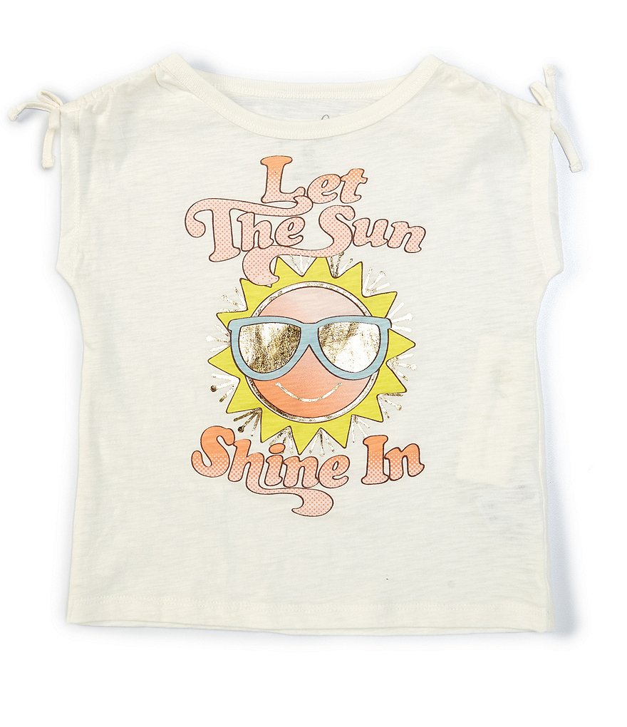 Peek Little/Big Girls 2T-12 Elva Sun Shine In Tee