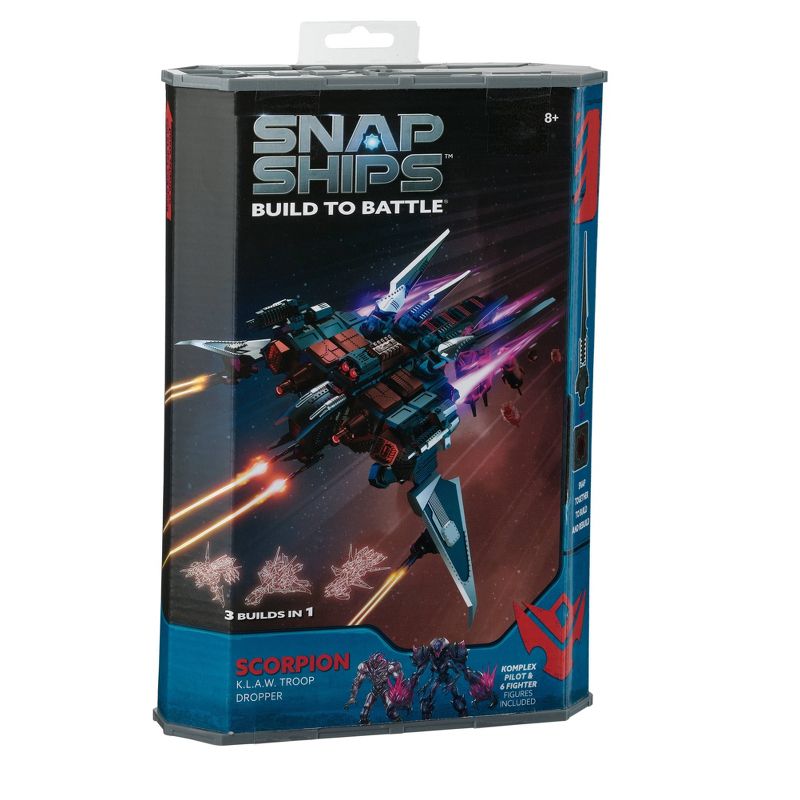 Snap Ships Scorpion K.L.A.W. Troop Dropper